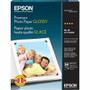 Epson Premium Photo Glossy InkJet Paper - 92 Brightness - 97% Opacity - Letter - 8 1/2" x 11" - 68 lb Basis Weight