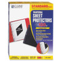 C-Line Traditional Polypropylene Sheet Protectors, Standard Weight, 11 x 8.5, 100/Box (CLI03213) View Product Image