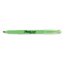 Sharpie Pocket Style Highlighters, Fluorescent Green Ink, Chisel Tip, Green Barrel, Dozen (SAN27026) View Product Image