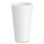 Dart Foam Drink Cups, 20 oz, White, 500/Carton (DCC20J16) View Product Image