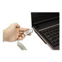 Innovera Compact Combination Laptop Lock, 6 ft Steel Cable