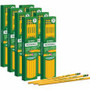 Ticonderoga Wood-Cased Pencils - Black Lead - 2HB - Yellow Barrel - (DIX13872)