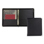 Samsill Classic Collection Zipper Ring Binder, 3 Rings, 1.5" Capacity, 11 x 8.5, Black