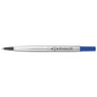 Parker Refill for Parker Roller Ball Pens, Medium Conical Tip, Blue Ink