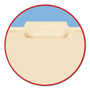 Smead Reinforced Tab Manila File Folders, 1/3-Cut Tabs: Center Position, Letter Size, 0.75" Expansion, 11-pt Manila, 100/Box