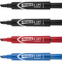 Avery MARKS A LOT Regular Desk-Style Permanent Marker, Broad Chisel Tip, Assorted Colors, 4/Set (7905) View Product Image