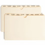 Smead Replacement Pressboard Mortgage File Dividers, Punched for K-Style Fasteners, Legal Size, Manila, 8 Dividers/Set, 12 Sets/Box