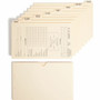 Smead Replacement Pressboard Mortgage File Dividers, Punched for K-Style Fasteners, Legal Size, Manila, 8 Dividers/Set, 12 Sets/Box