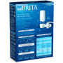 Brita Water Faucet Mount Filtration System with 1 Elite Advanced Replacement Filter, White