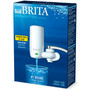 Brita Water Faucet Mount Filtration System with 1 Elite Advanced Replacement Filter, White