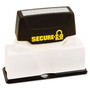 COSCO Secure-I-D Security Stamp, Obscures Area 2.5 x 0.31, Black