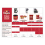 Folgers Coffee, Half Caff, 22.6 oz Canister