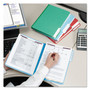 Smead Colored Pressboard Fastener Folders with SafeSHIELD Coated Fasteners, 2" Expansion, 2 Fasteners, Letter Size, Blue, 25/Box