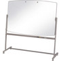 Quartet Total Erase Reversible Mobile Presentation Easel, Large, 72 x 48, White Surface, Neutral/Beige Steel Frame (QRT3640TE) View Product Image