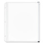 Cardinal Expanding Zipper Binder Pockets, 8.5 x 11, Clear, 3/Pack