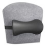 Safco Memory Foam Lumbar Support Backrest - Strap Mount - (SAF7154BL)