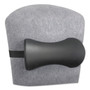 Safco Lumbar Support Memory Foam Backrest, 14.5 x 3.75 x 6.75, Black (SAF7154BL) View Product Image