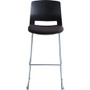 Lorell Arctic Series Bar Stools - Black Seat Color - Fabric, Foam Seat Material - Black Back Color