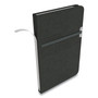 TRU RED Mastery Journal, 1-Subject, Narrow Rule, Black Cover, (192) 8 x 5 Sheets