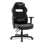 Alera Racing Style Ergonomic Gaming Chair, Supports 275 lb, 15.91" to 19.8" Seat Height, Black/Gray Trim Seat/Back, Black/Gray Base