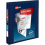 Avery Heavy-Duty View 3 Ring Binder - 1" Binder Capacity - Letter - 8 1/2" x 11" Sheet Size - 275 Sheet Capacity - 275 x 1" Ring(s) - (AVE79809)