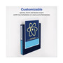 Avery Heavy-Duty View Binder with DuraHinge and One Touch EZD Rings, 3 Rings, 1" Capacity, 11 x 8.5, Navy Blue