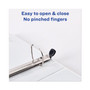 Avery Heavy-Duty View Binder with DuraHinge and One Touch EZD Rings, 3 Rings, 1" Capacity, 11 x 8.5, Navy Blue