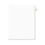 Avery Preprinted Legal Exhibit Side Tab Index Dividers, Avery Style, 10-Tab, 52, 11 x 8.5, White, 25/Pack, (1052) View Product Image