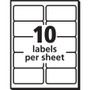 Avery, 2"x4" White Shipping Labels (AVE8363) View Product Image