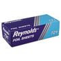 Reynolds Wrap Interfolded Aluminum Foil Sheets, 12 x 10.75, Silver, 500/Box, 6 Boxes/Carton (RFP721) View Product Image