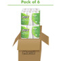 Marcal 100% Premium Recycled Kitchen Roll Towels, 2-Ply, 11 x 5.5, White, 140/Roll, 24 Rolls/Carton