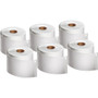 Dymo LabelWriter Labels - 2 1/4" Height x 4" Width - Rectangle - Direct Thermal - White - 300 / Roll