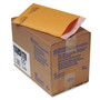 Sealed Air Jiffylite Self-Seal Bubble Mailer, #00, Barrier Bubble Air Cell Cushion, Self-Adhesive Closure, 5 x 10, Brown Kraft, 25/CT