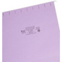 Smead Colored Hanging File Folders with 1/5 Cut Tabs, Letter Size, 1/5-Cut Tabs, Lavender, 25/Box