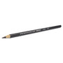 Prismacolor EBONY Sketching Pencil, 4 mm, 2B, Jet Black Lead, Black Matte Barrel, Dozen