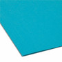 Smead Colored Hanging File Folders with 1/5 Cut Tabs, Letter Size, 1/5-Cut Tabs, Teal, 25/Box
