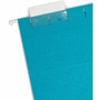 Smead Colored Hanging File Folders with 1/5 Cut Tabs, Letter Size, 1/5-Cut Tabs, Teal, 25/Box