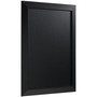 MasterVision Kamashi Chalk Board, 36 x 24, Black Surface, Black Wood Frame (BVCPM07151620) View Product Image