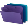 Smead SuperTab Organizer Folder, 1/3-Cut Tabs: Assorted, Letter Size, 0.75" Expansion, Assorted Colors, 3/Pack