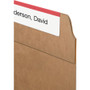 Smead Heavyweight Kraft File Folder, 1/3-Cut Tabs: Assorted, Letter Size, 0.75" Expansion, 11-pt Kraft, Brown, 100/Box