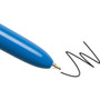 BIC 4-Color Multi-Color Ballpoint Pen, Retractable, Medium 1mm, Black/Blue/Green/Red Ink, Blue/White Barrel