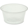 Genuine Joe 2 oz Portion Cups - 2 fl oz - Clear - Polystyrene - Beverage, Sauce - 50/Bag