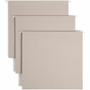 Smead TUFF 1/3 Tab Cut Letter Recycled Hanging Folder - 8 1/2" x 11" - 4" Expansion - Top Tab Location - Assorted Tab Position - Steel Gray