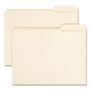 Smead Reinforced Tab Manila File Folders, 1/3-Cut Tabs: Right Position, Letter Size, 0.75" Expansion, 11-pt Manila, 100/Box