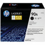 HP 90A (CE390A) Original Standard Yield Laser Toner Cartridge - Single Pack - Black - 1 Each