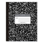 Roaring Spring Marble Cover Composition Book, Wide/Legal Rule, Black Marble Cover, (60) 10 x 8 Sheets Roaring Spring Marble Cover Composition Book, Wide/Legal Rule, Black Marble Cover, (60) 10 x 8 Sheets