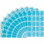 Smead AlphaZ ACCS Color-Coded Labels - D - x 1" Width x 1 5/8" Length - Light Blue - Laminated - 10 / Sheet