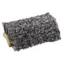 Boardwalk Dual-Surface Vehicle Brush, Black Polypropylene Bristles, 10" Brush, Brown Plastic Handle