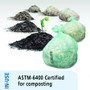 Stout by Envision EcoSafe-6400 Bags, 64 gal, 0.85 mil, 48" x 60", Green, 30/Box