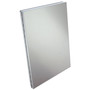 Saunders Snapak Aluminum Side-Open Forms Folder, 0.5" Clip Capacity, Holds 8.5 x 14 Sheets, Silver
